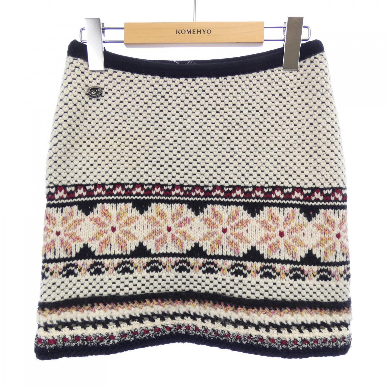シャネル カシミヤ スカート