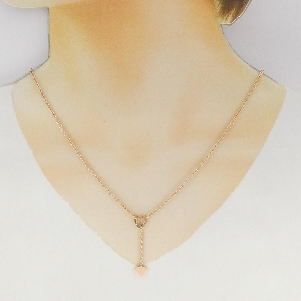 カルティエ モナムール 18Kピンクゴールド ネックレス