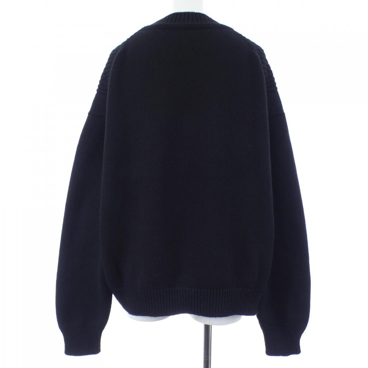 エルメス ジャージーリブ カシミヤニット