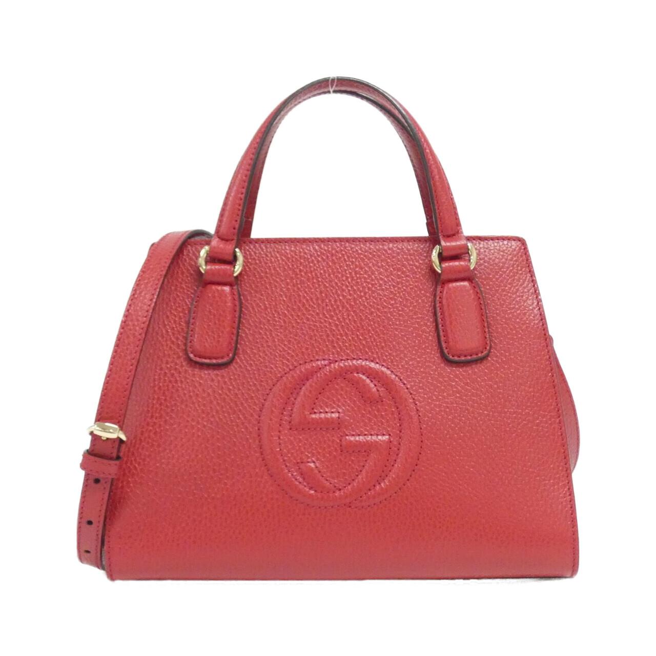 グッチ SOHO レザーショルダーバッグ