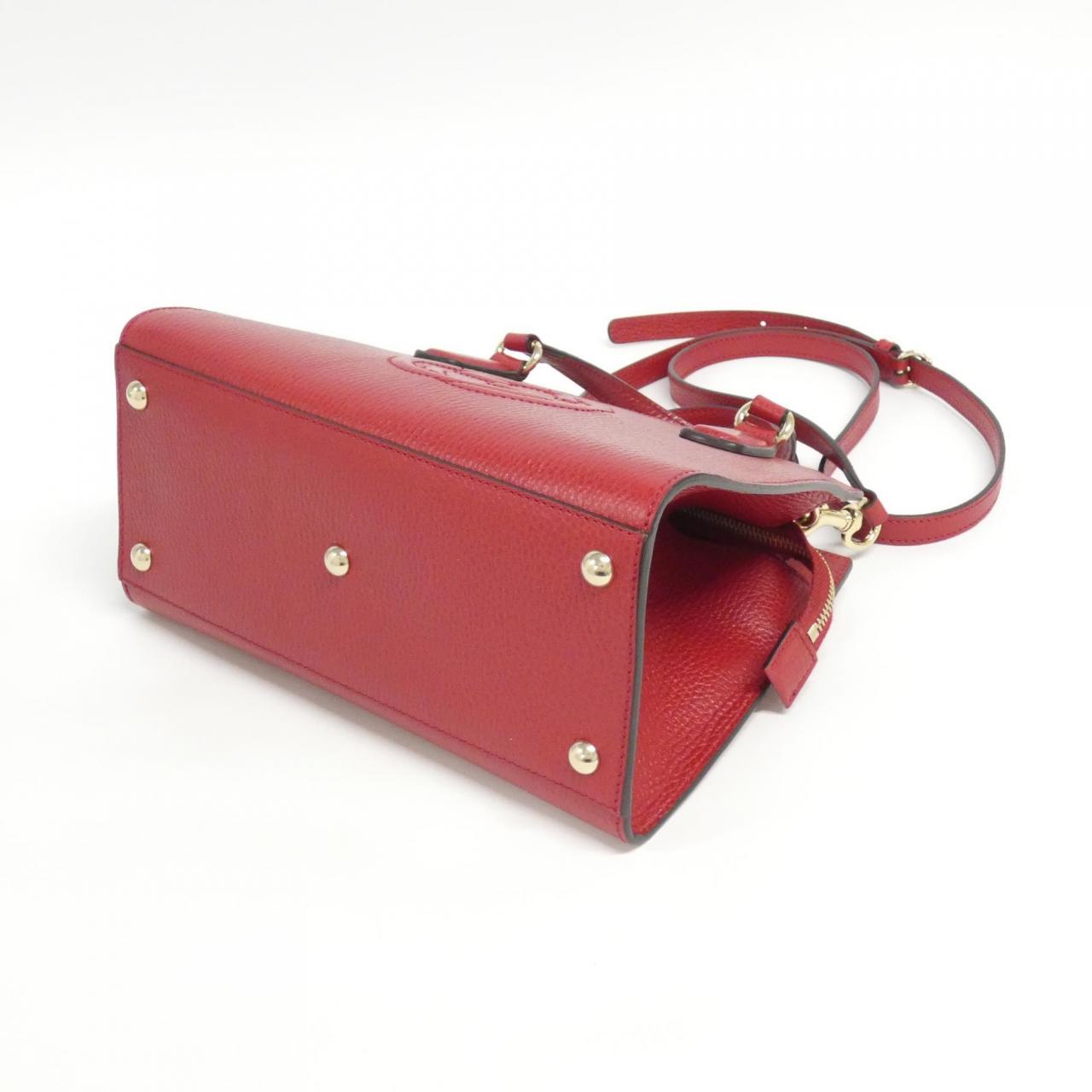 グッチ SOHO レザーショルダーバッグ