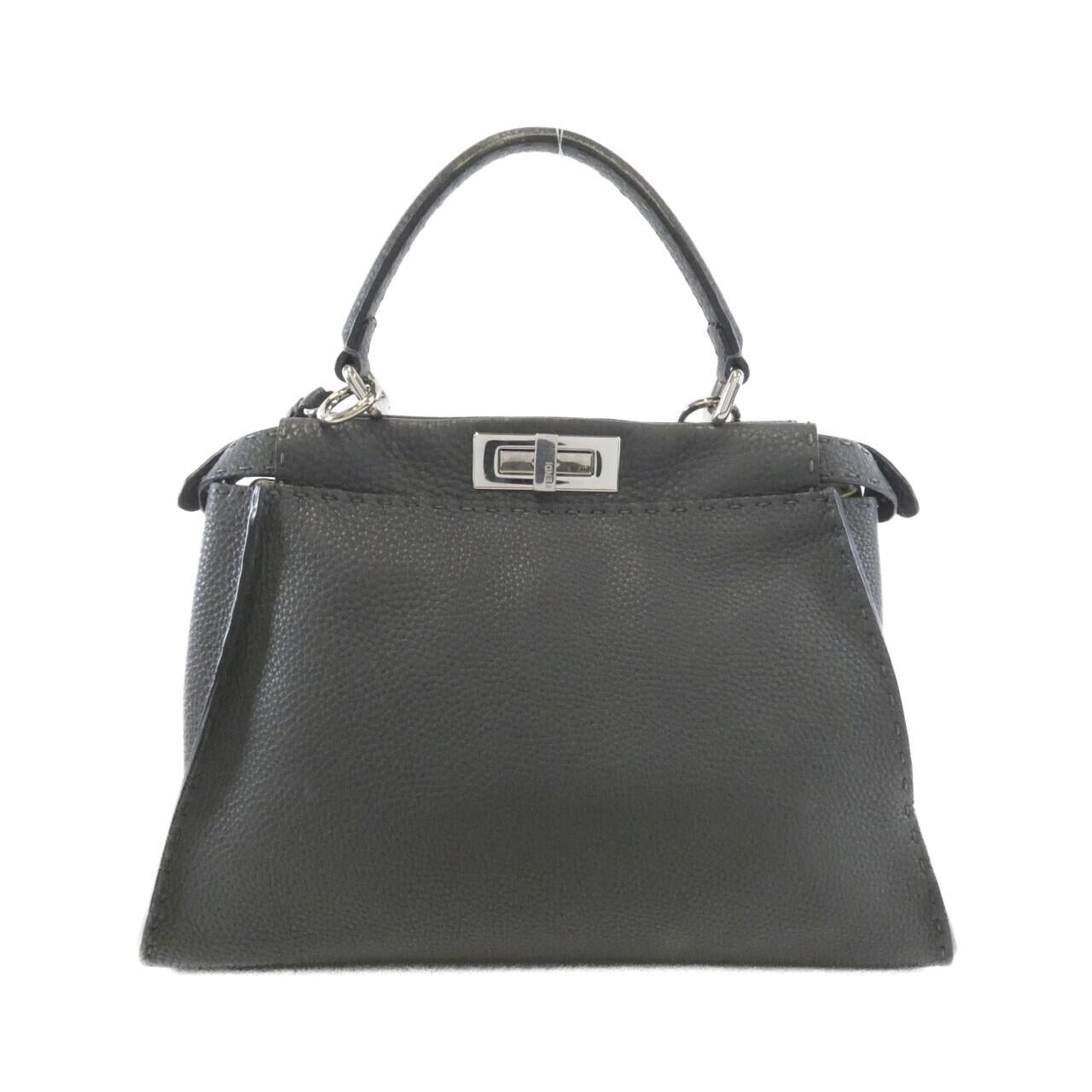 フェンディ セレリア カーフ ハンドバッグ