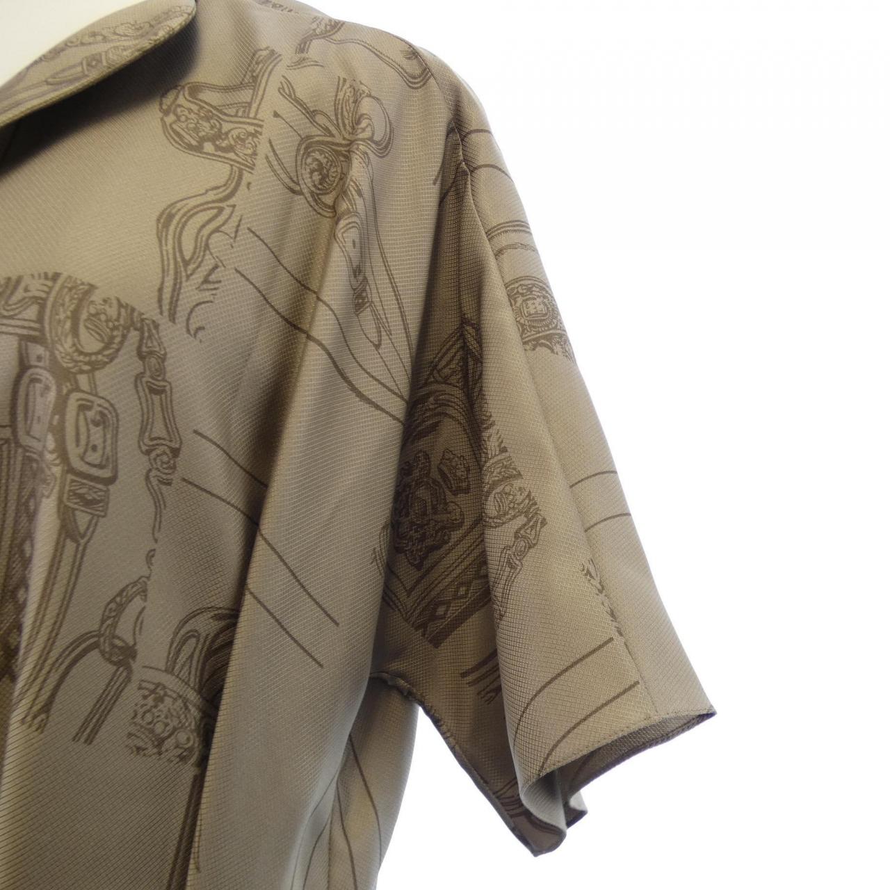 エルメス EN DESORDRE FINESSE シルクワンピース36