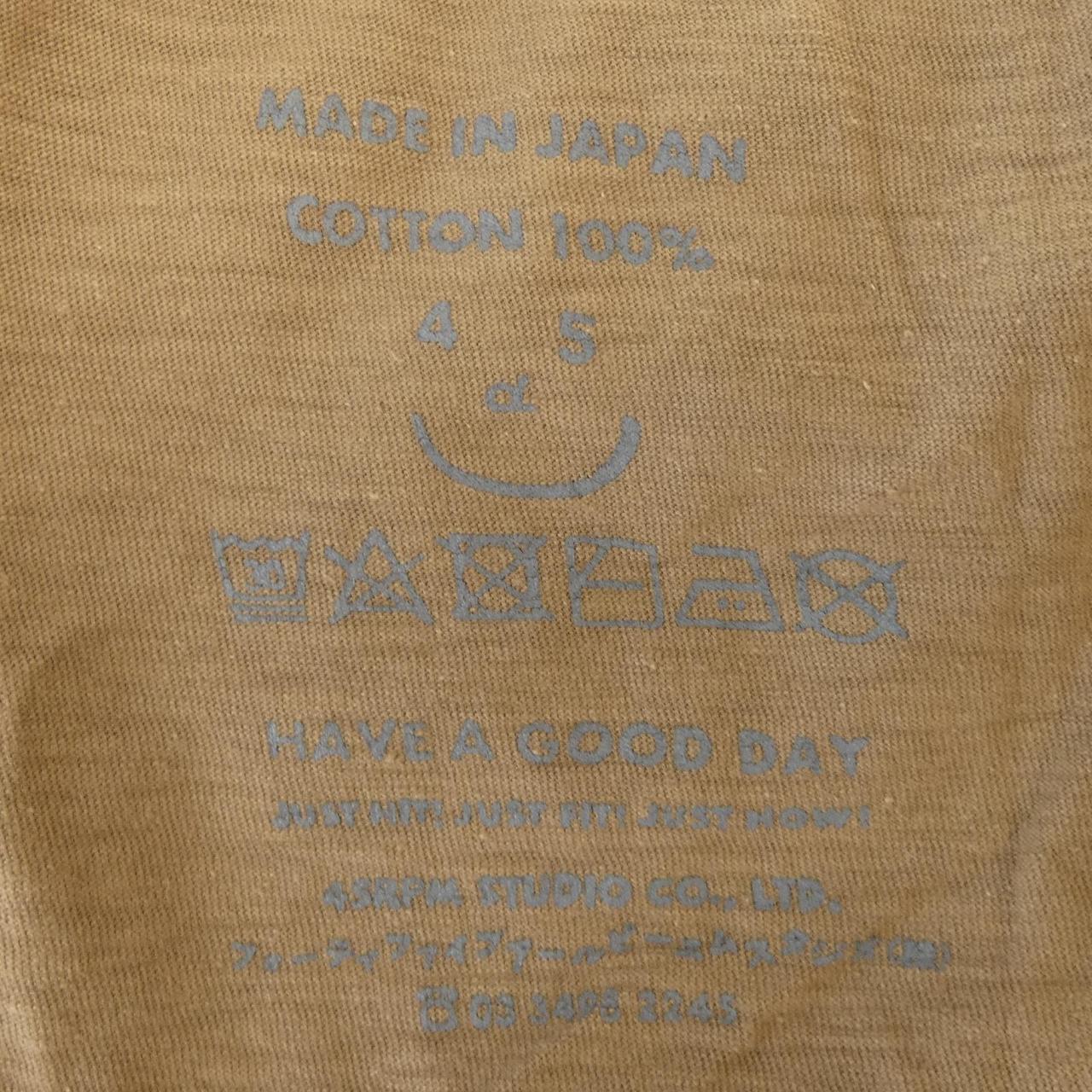 フォーティーファイブアールピーエム コットンTシャツ