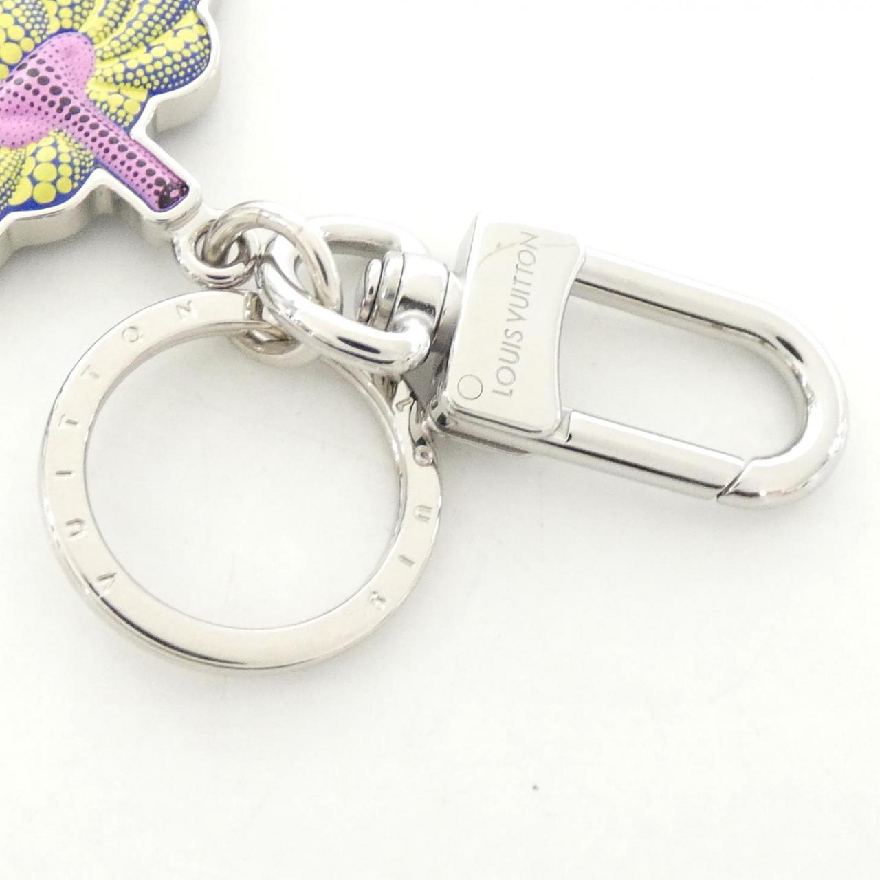 ルイヴィトン LV X YK ポルトクレ パンプキン カーフ キーリング 限定