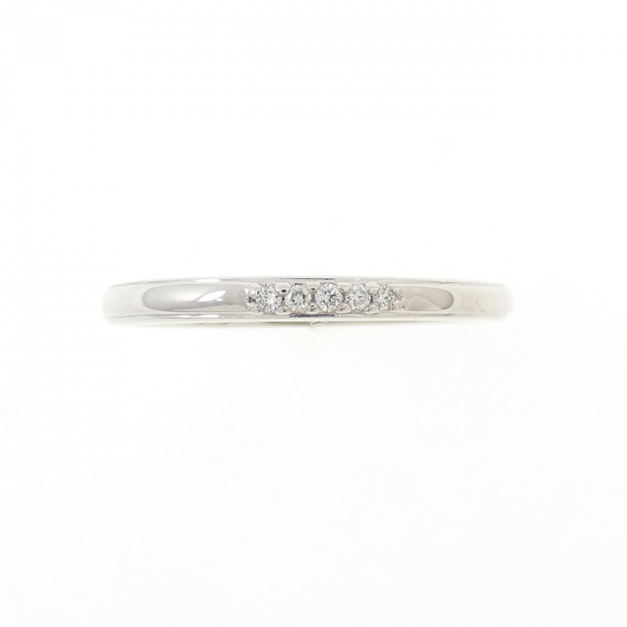ヨンドシー K10ホワイトゴールド ダイヤモンドリング
