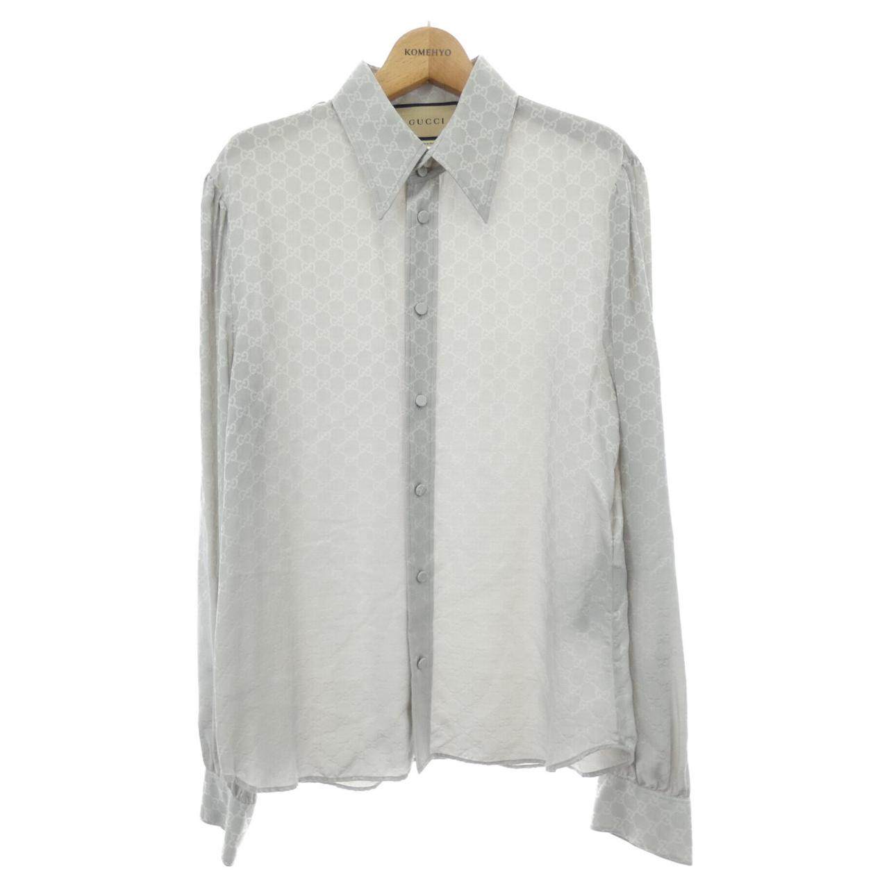 グッチ シルクシャツ
