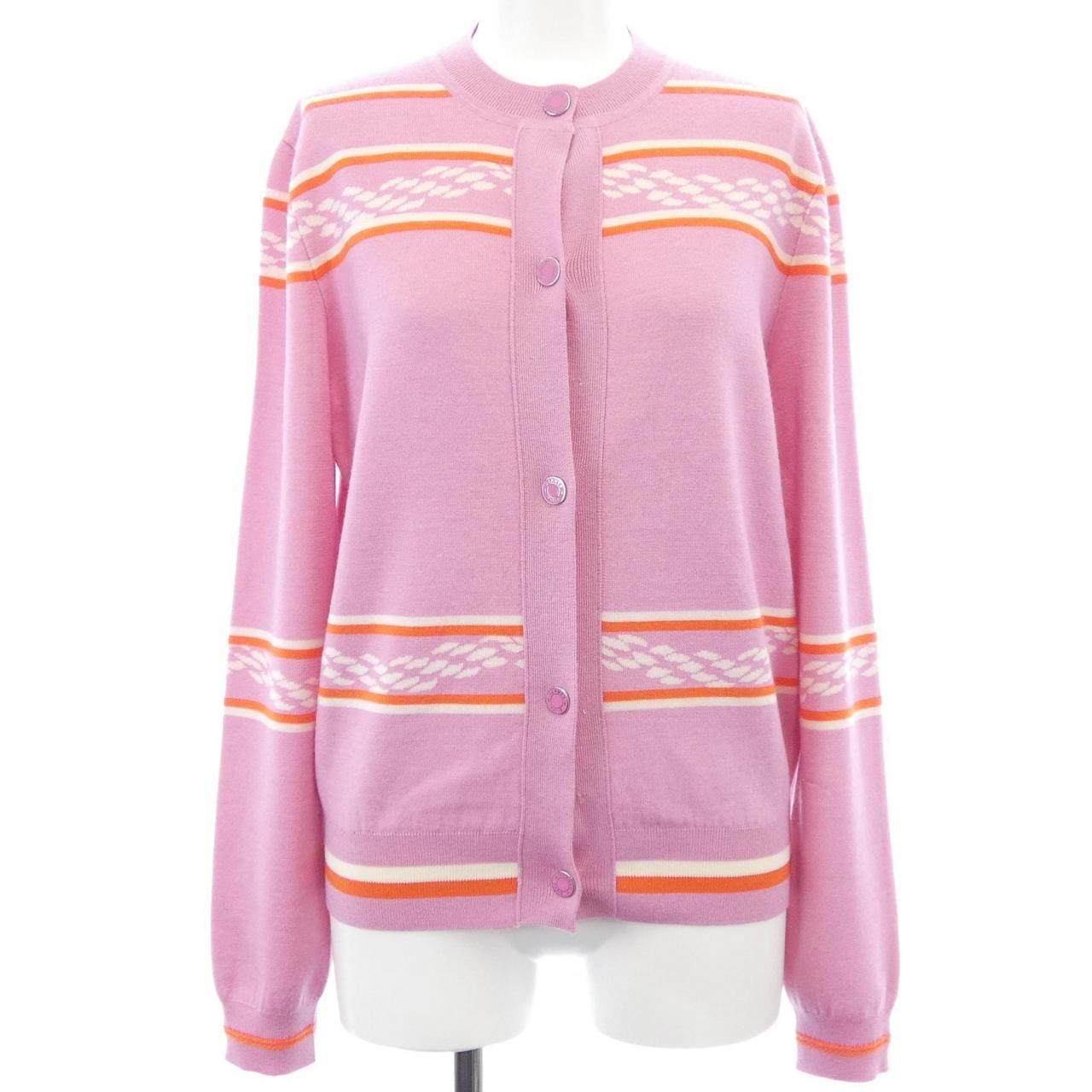 エルメス CANOE CHAINE D'ANCRE カーディガン
