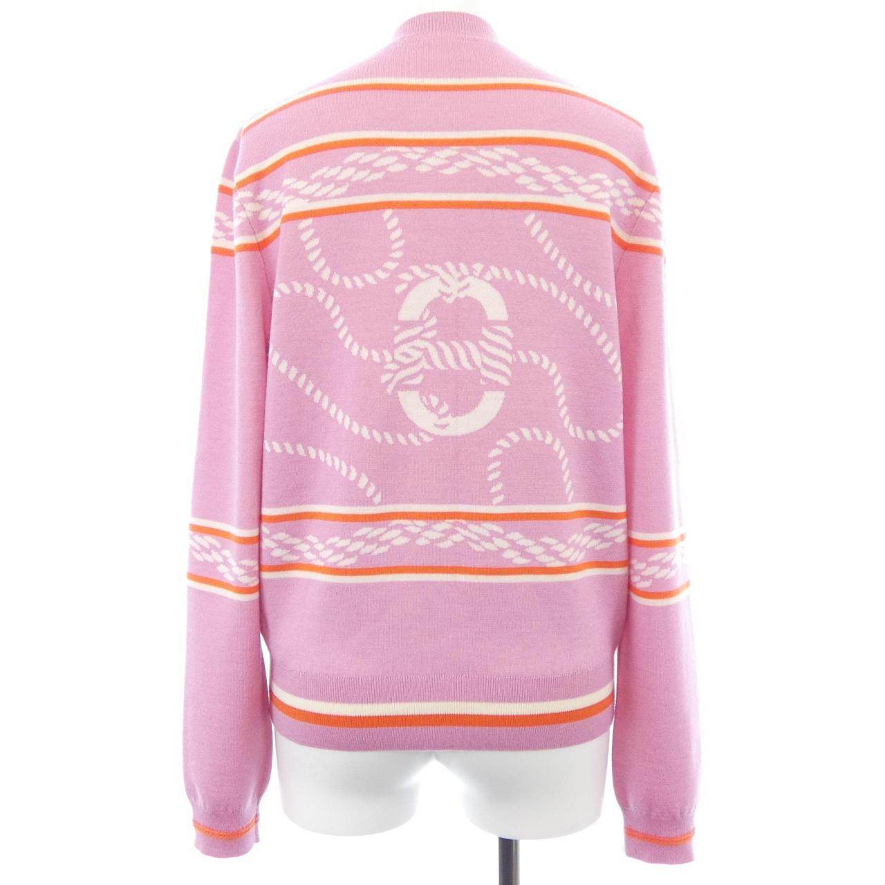 エルメス CANOE CHAINE D'ANCRE カーディガン