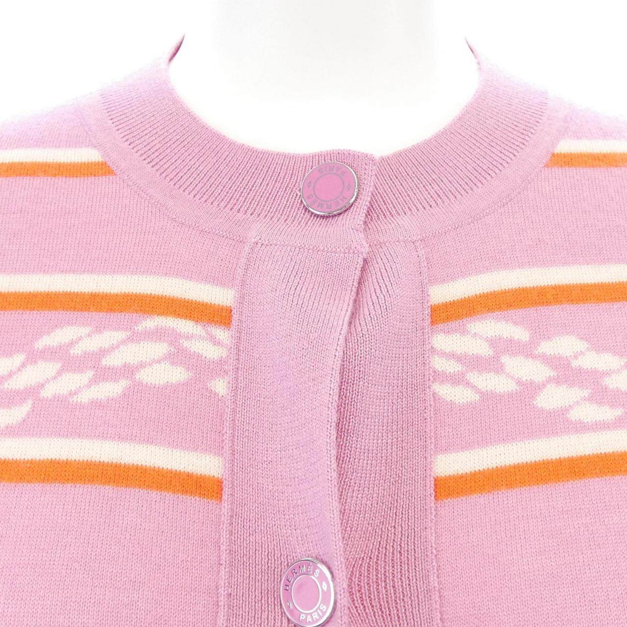 エルメス CANOE CHAINE D'ANCRE カーディガン