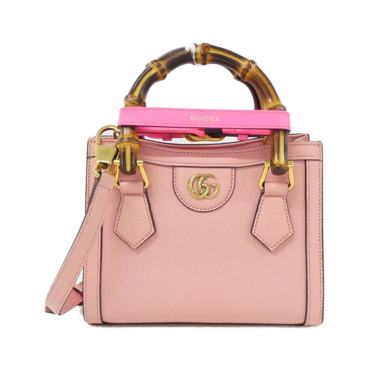 グッチ ダイアナ レザー バッグ