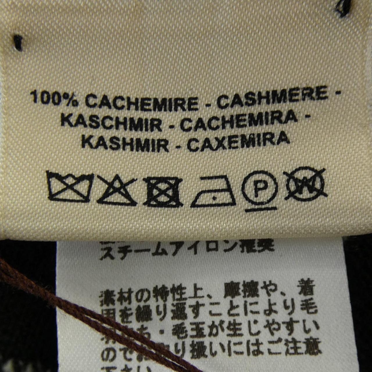エルメス Round H カシミヤワンピース