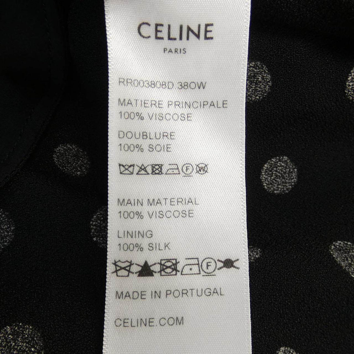 セリーヌ MINI ROBE SABLE VISCOSE ワンピース