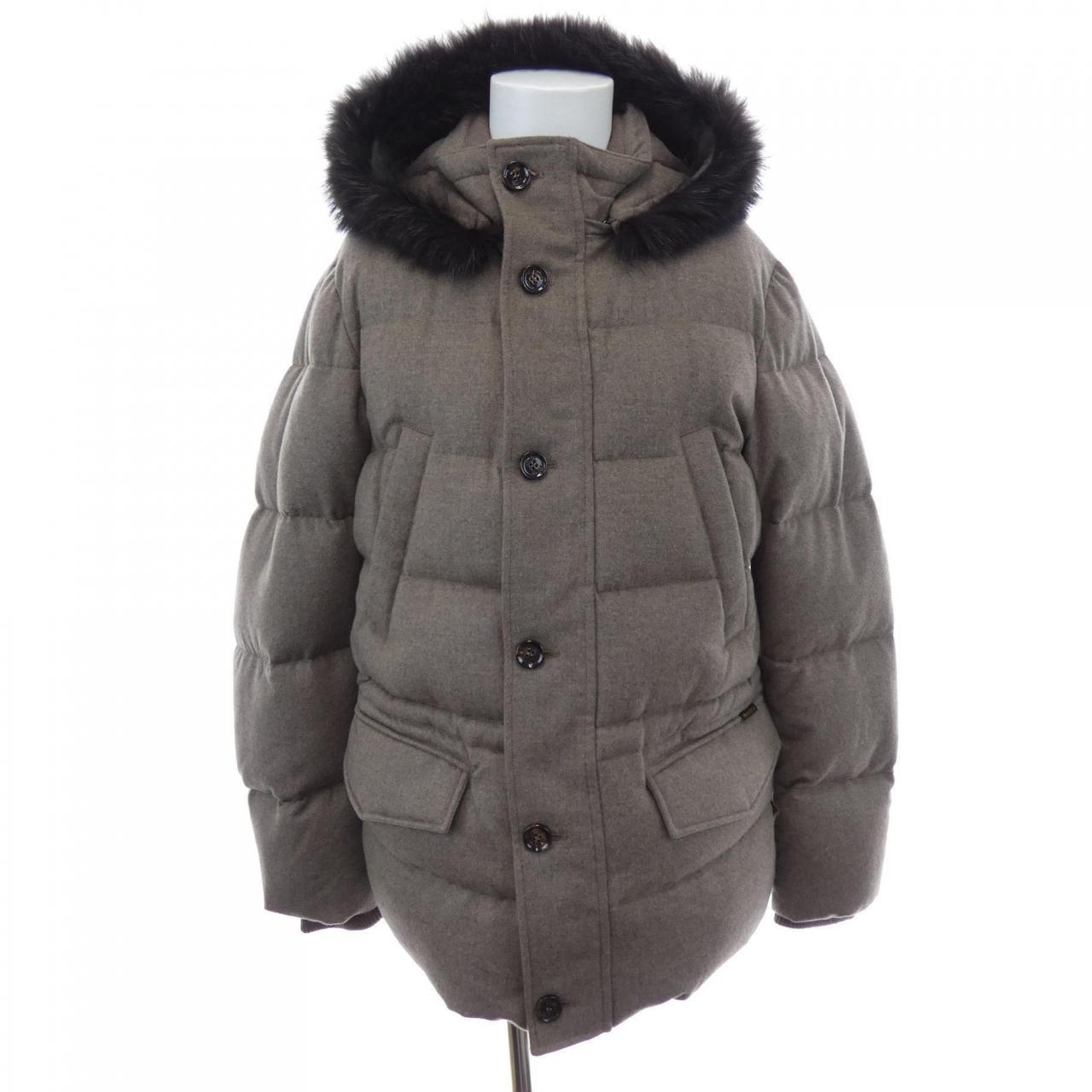 ムーレー LORO PIANA RAIN SYSTEM カシミヤ ダウンジャケット