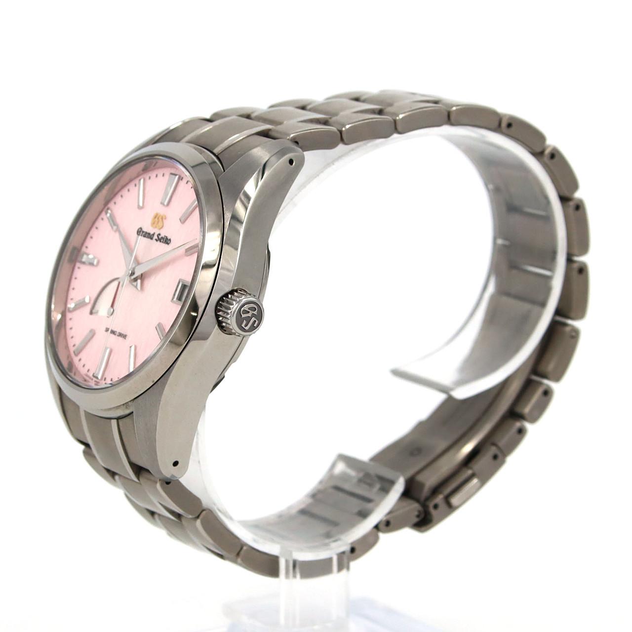 セイコーグランドセイコースプリングドライブTIリミテッドチタン