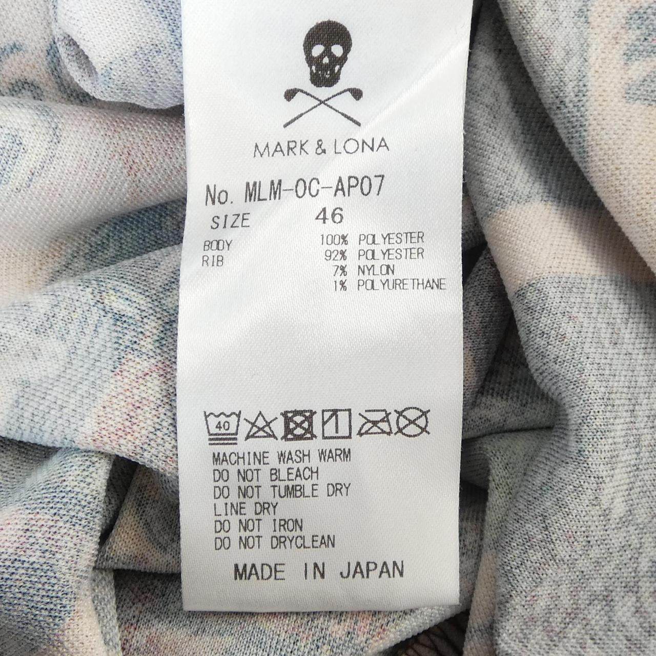 マークアンドロナ コットンポロシャツ