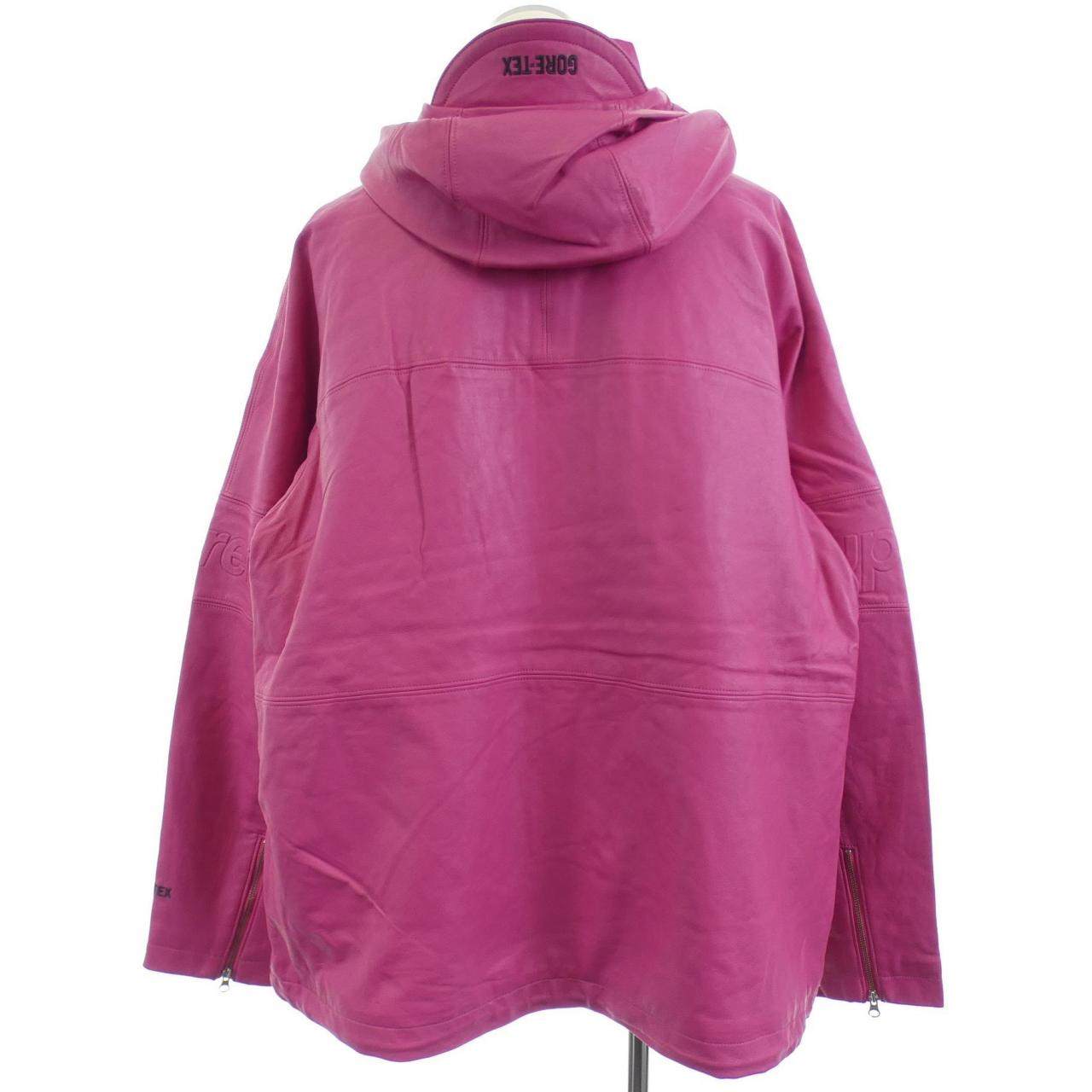 シュプリーム GORE-TEX レザージャケット