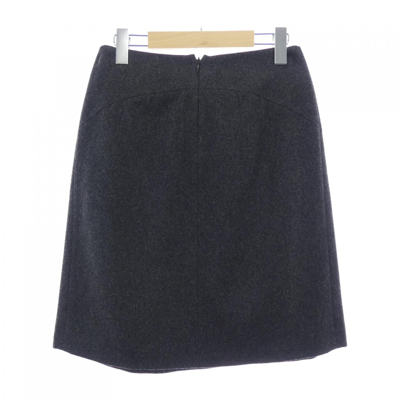 シャネル カシミヤ混 スカート
