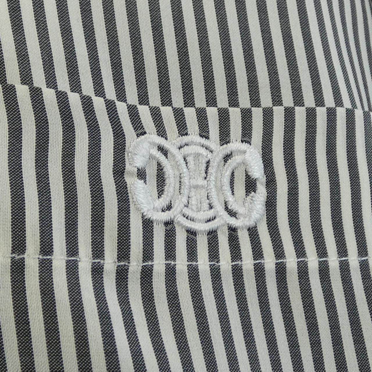 セリーヌ トリオンフ シルクシャツ