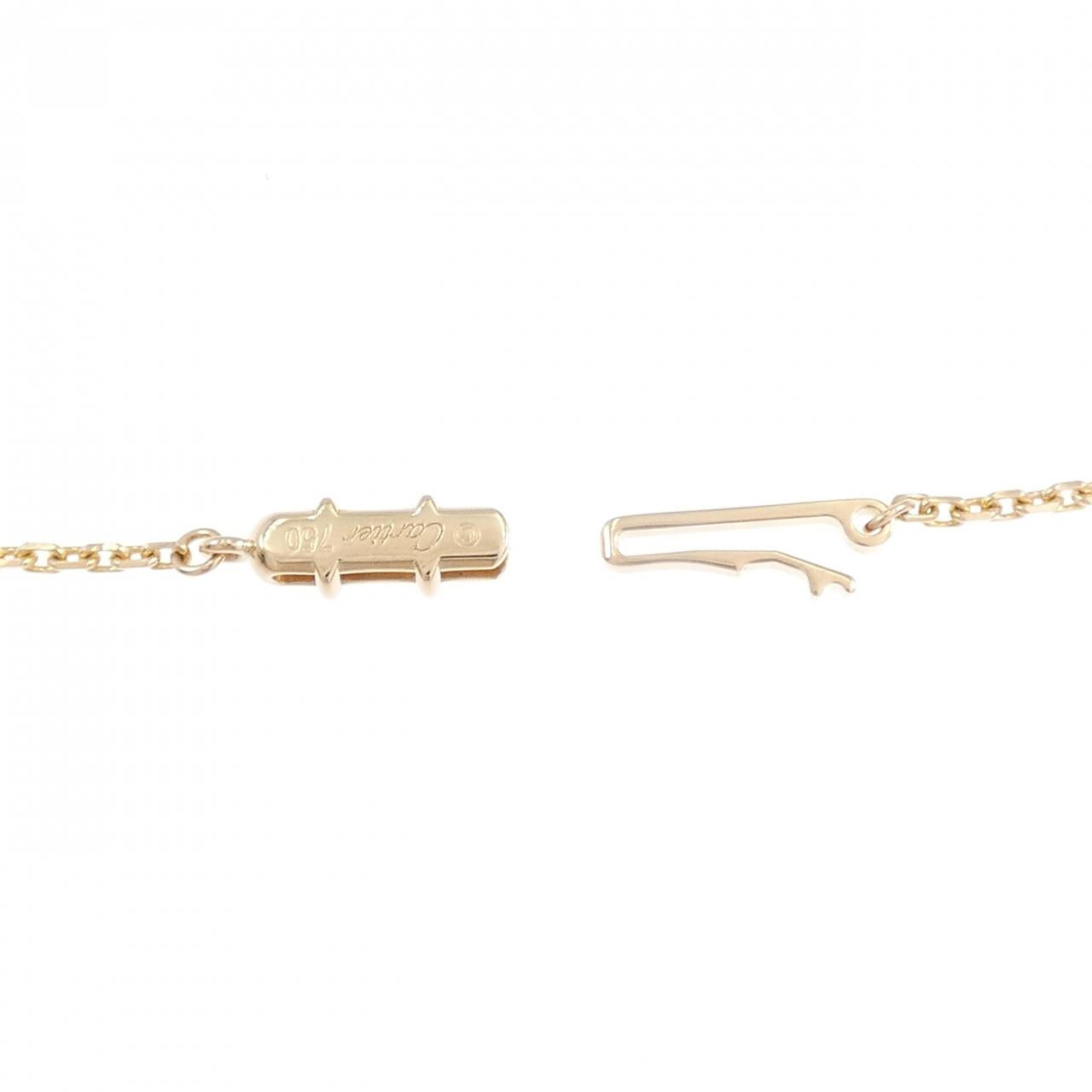 カルティエ Cハート 750ピンクゴールド ダイヤモンドネックレス