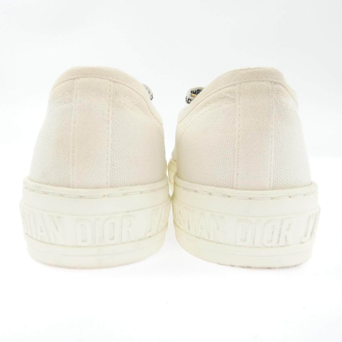 クリスチャンディオール WALK'N'DIOR J'ADIOR シグネチャー コットンキャンバス スニーカー