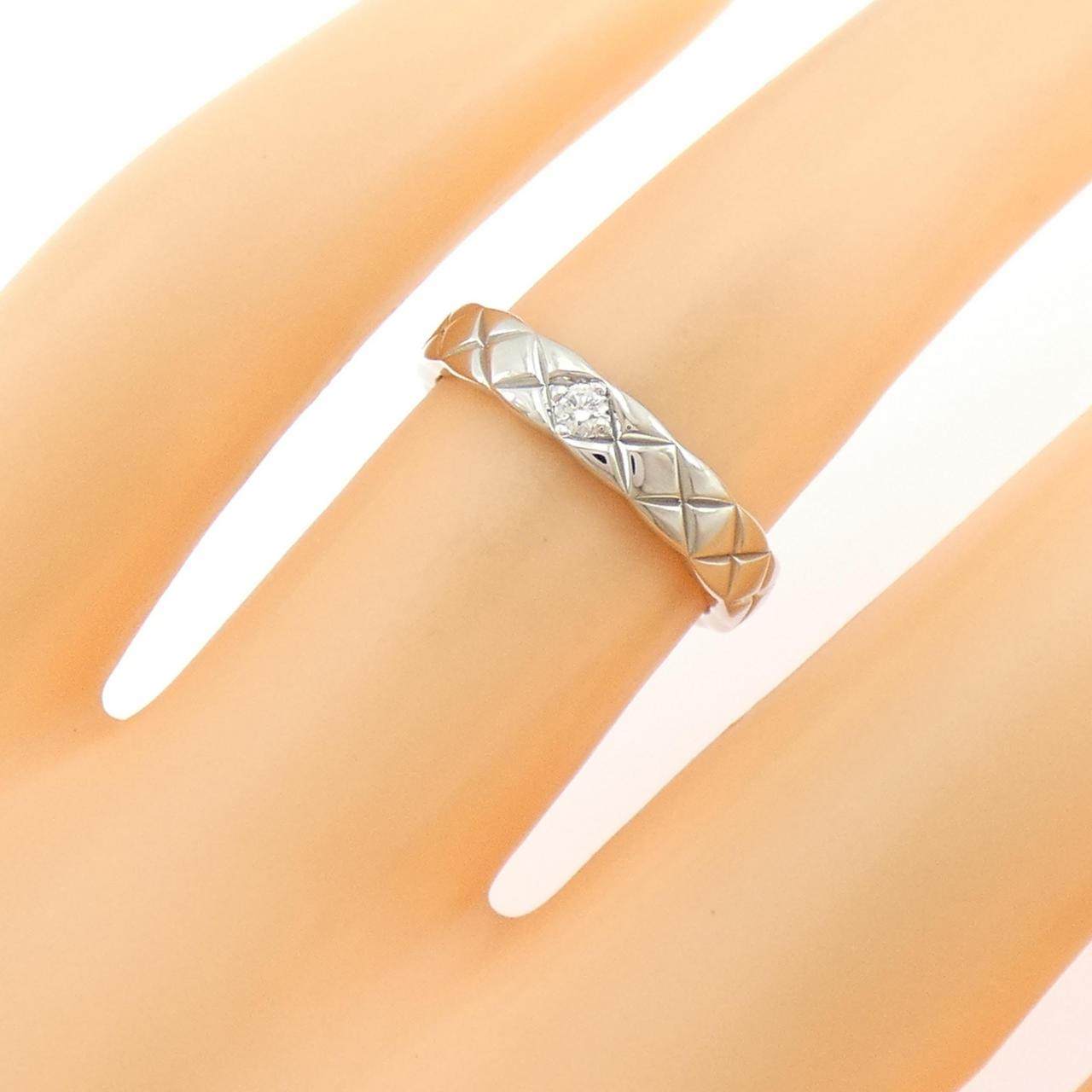 シャネル ココクラッシュ プラチナ リング 47号