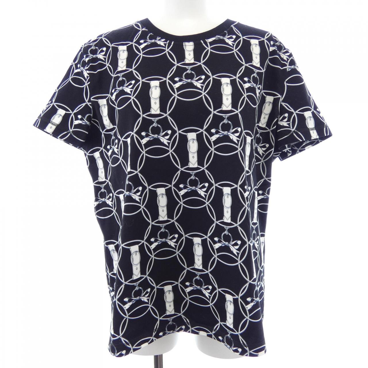 エルメス LA PROMENADE DU MATIN コットンTシャツ