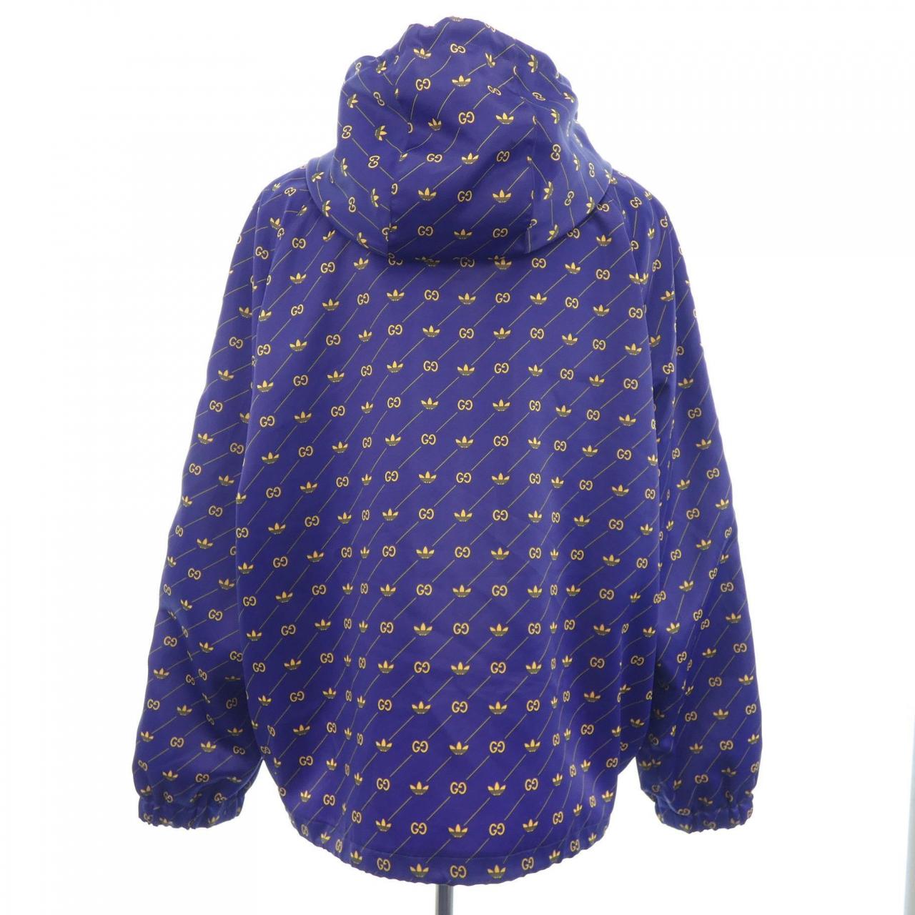 グッチ ADIDAS TREFOIL PRINT ジャケット