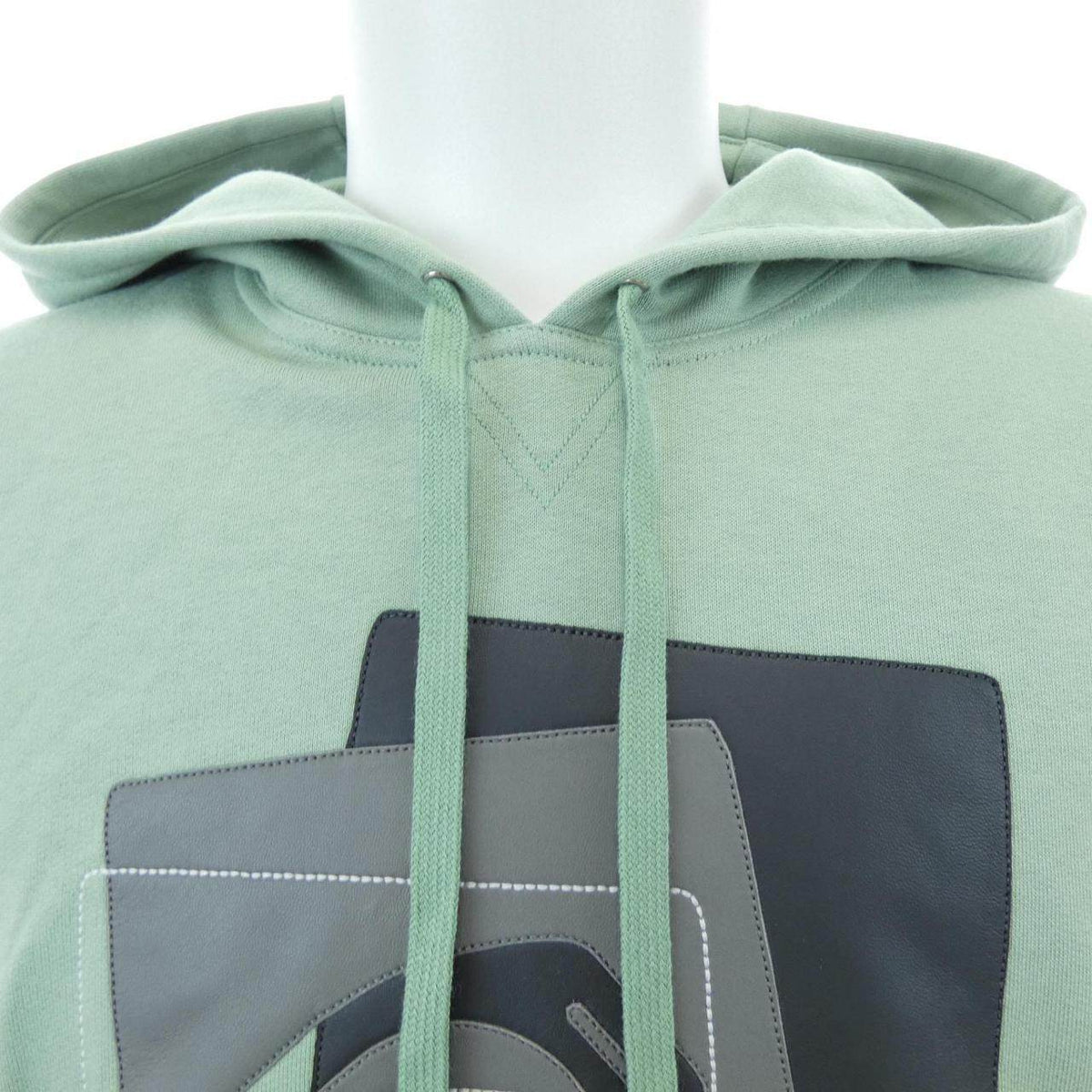 エルメス Hooded Parka Leather Patch ETRIERS DECALES パーカー