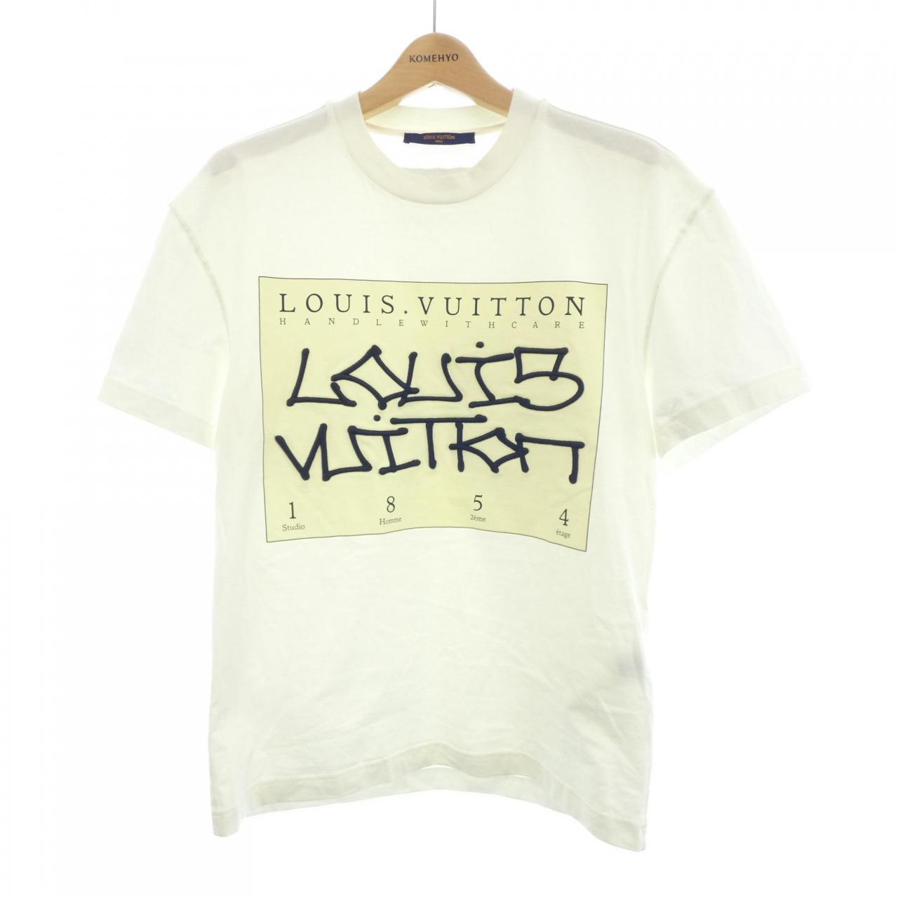 ルイヴィトン LOUIS VUITTONプリントTシャツ Tシャツ