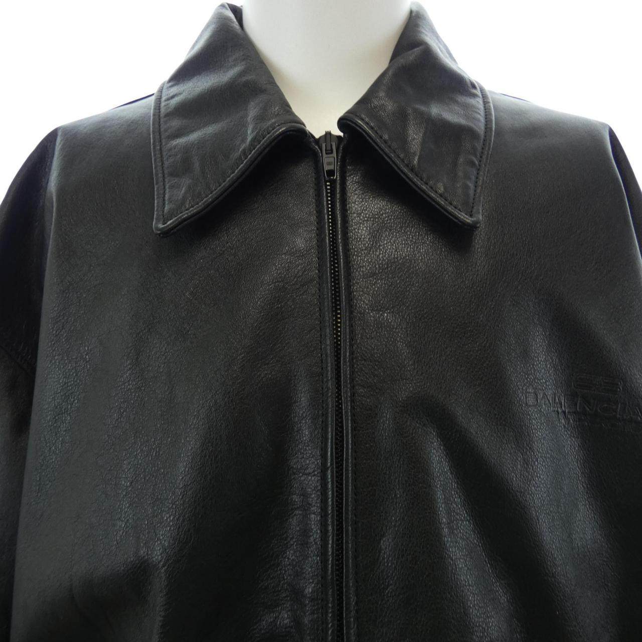 バレンシアガ GARDE ROBE カーフスキンジャケット