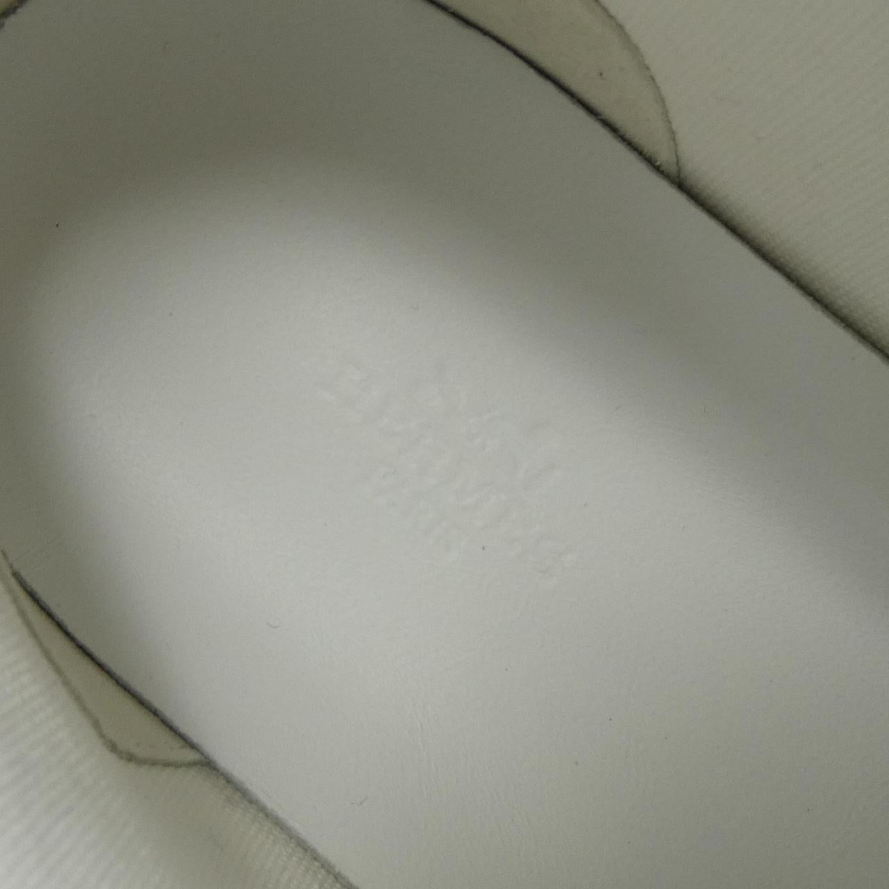 エルメス イリコ コットンキャンバス カーフ スニーカー