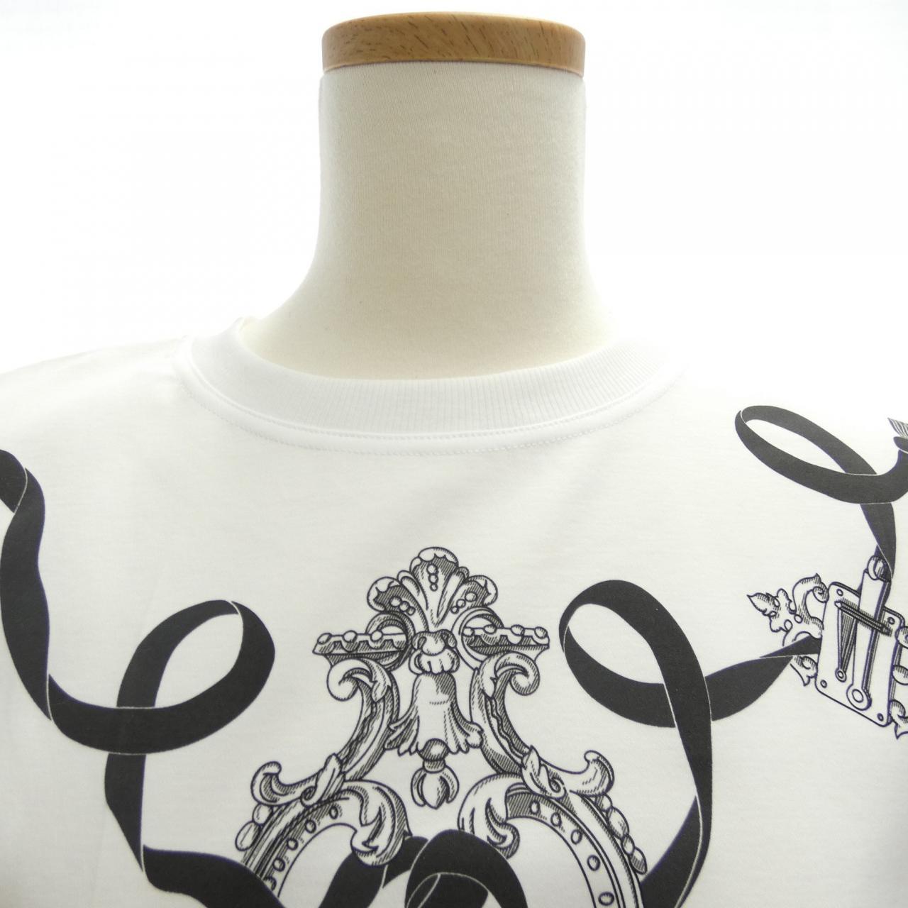 エルメス カルトゥッシュフェロヌリー コットンTシャツ