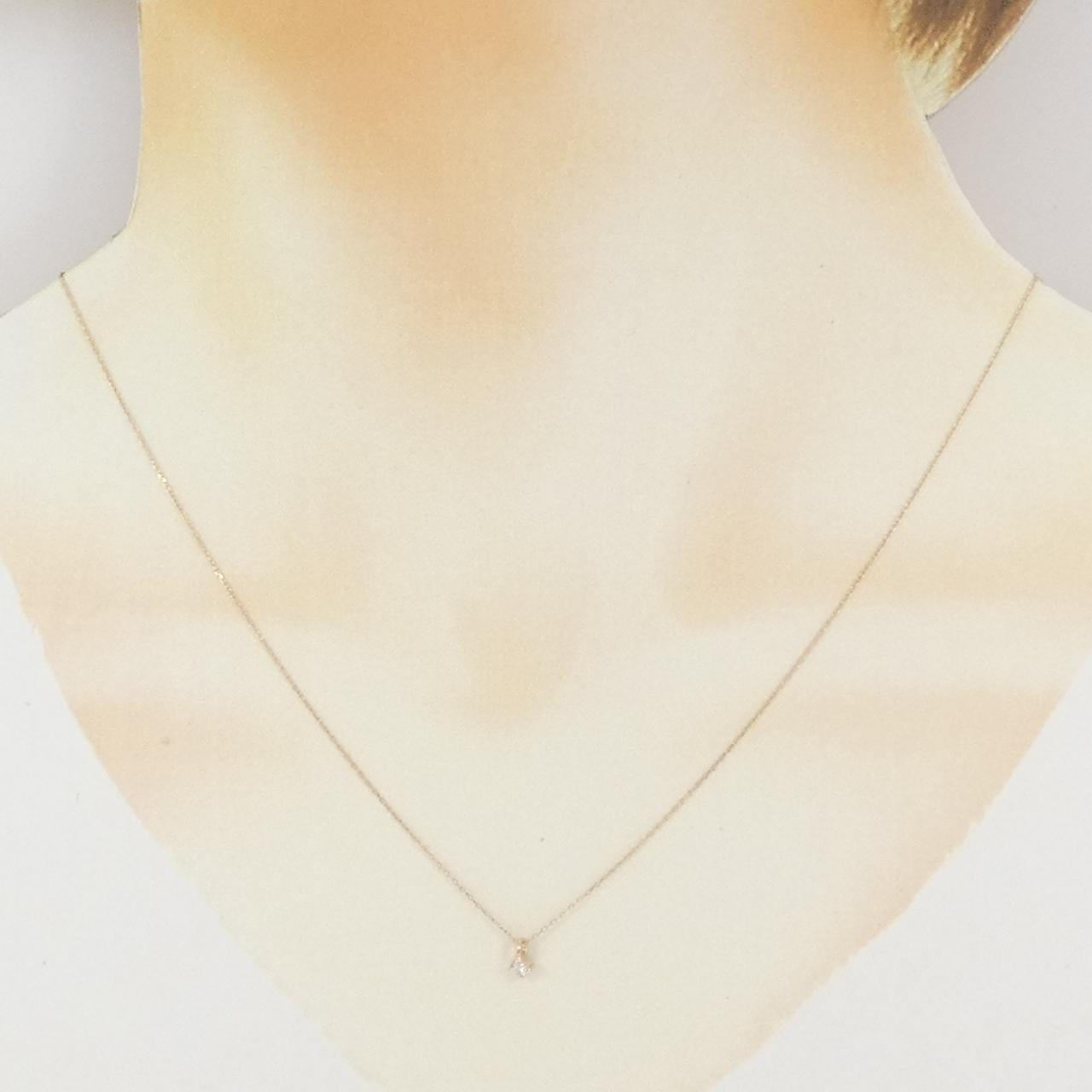 エテ Au750 ダイヤモンドネックレス