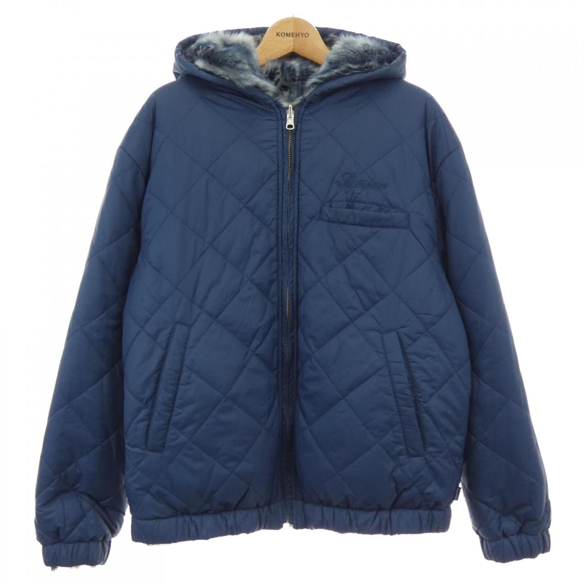 シュプリーム FAUX FUR REVERSIBLE フーデッドジャケット