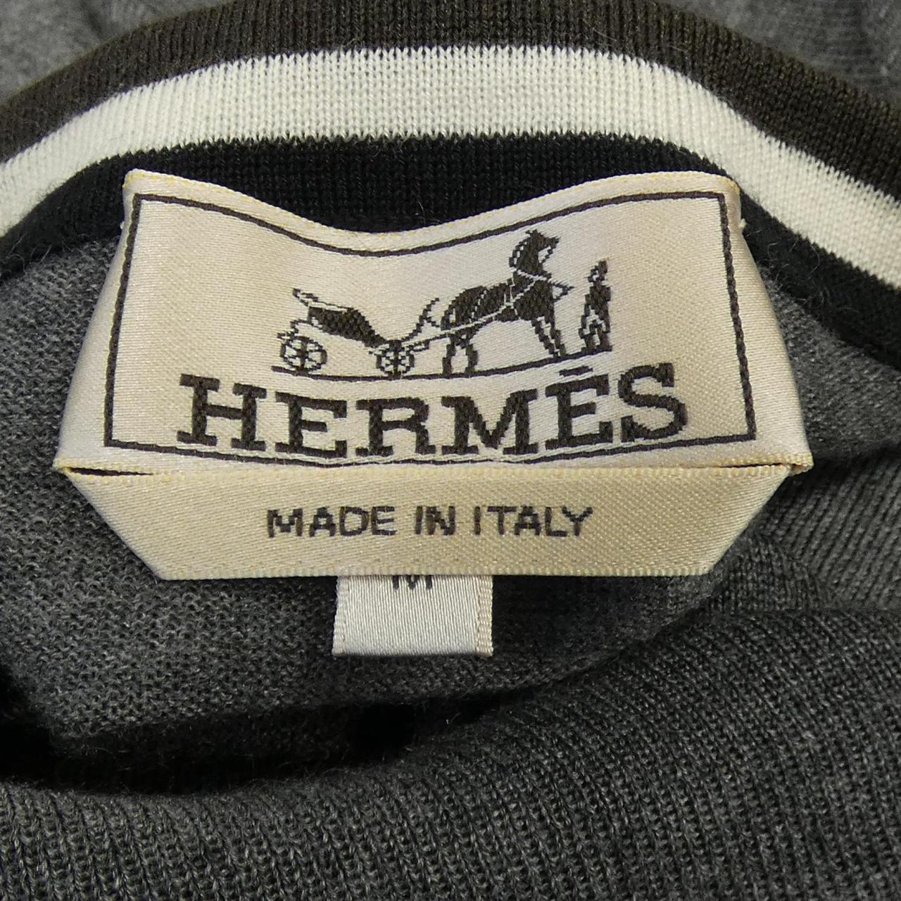 エルメス シルクカシミヤニット M