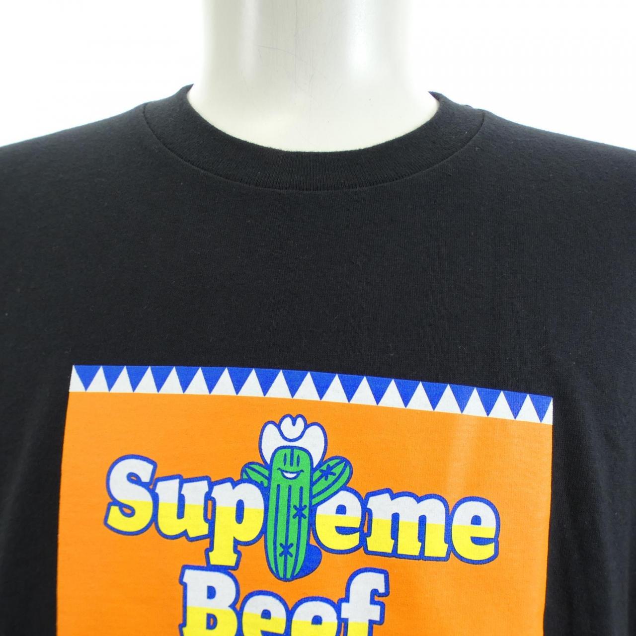 シュプリーム Beef コットンTシャツ