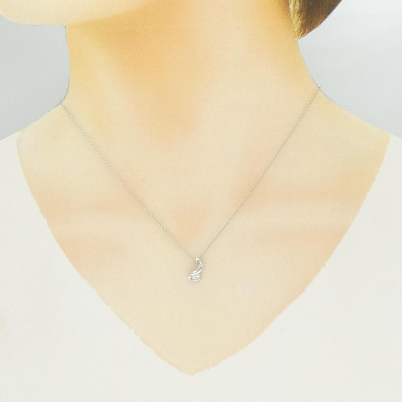 プラチナダイヤモンドネックレス