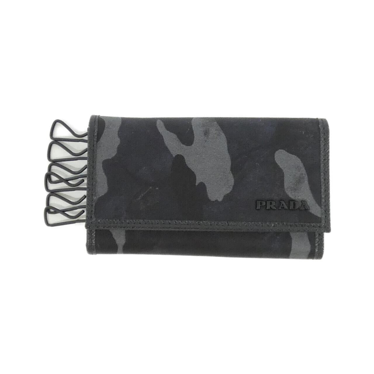 プラダ TESSUTO ST.CAMO キーケース