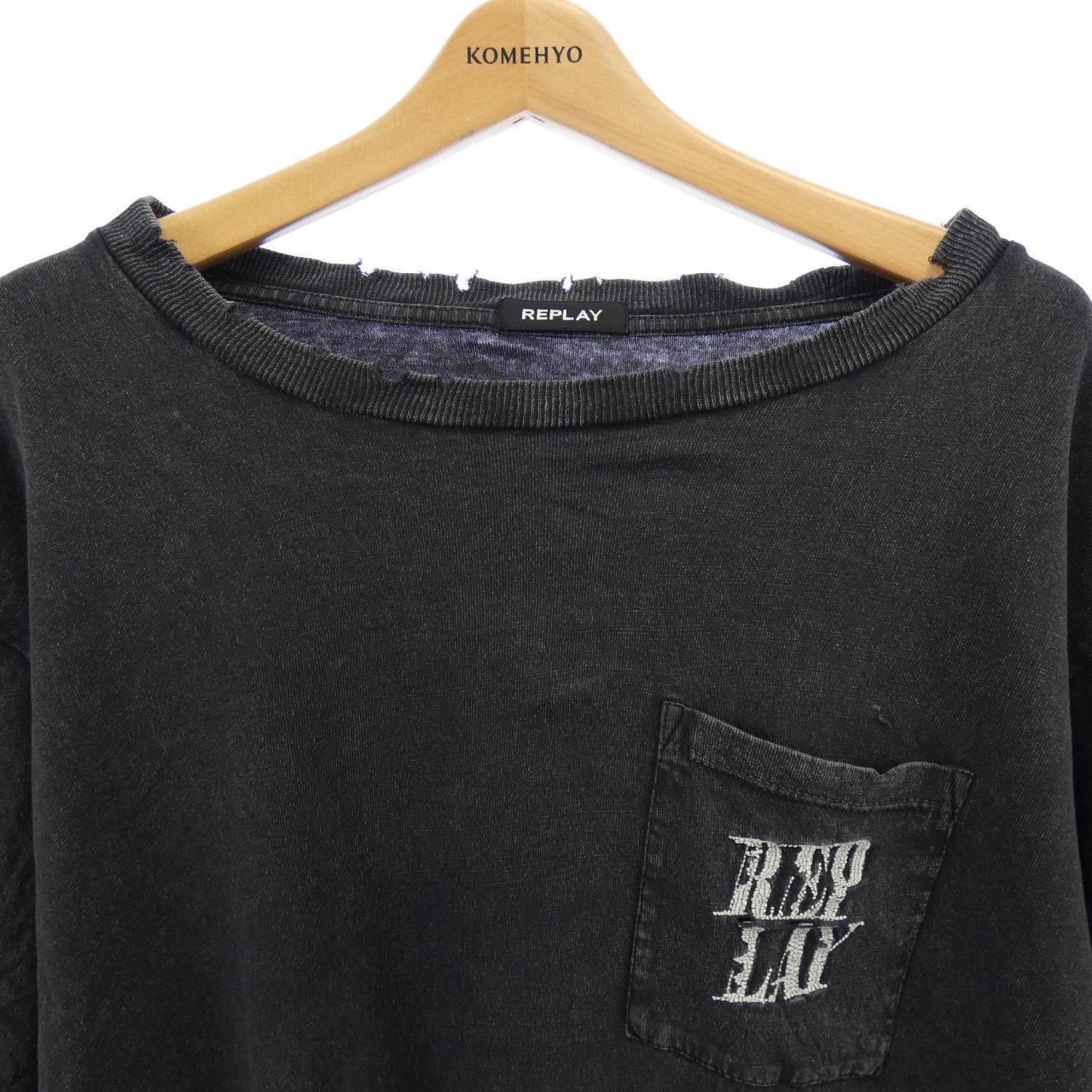 リプレイ コットンTシャツ