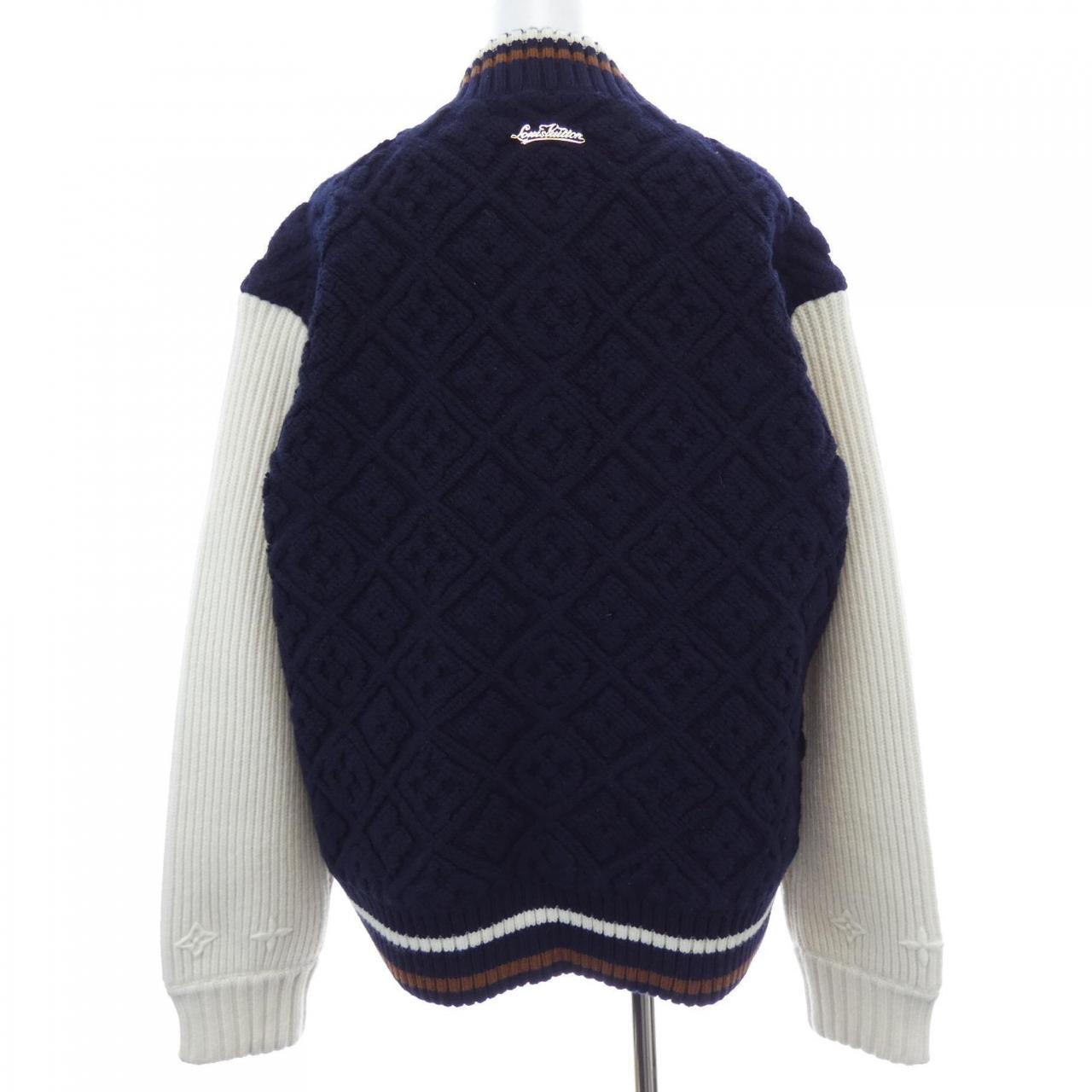ルイヴィトン LV SKIモノグラムタオリングバーシティジャケット ブルゾン