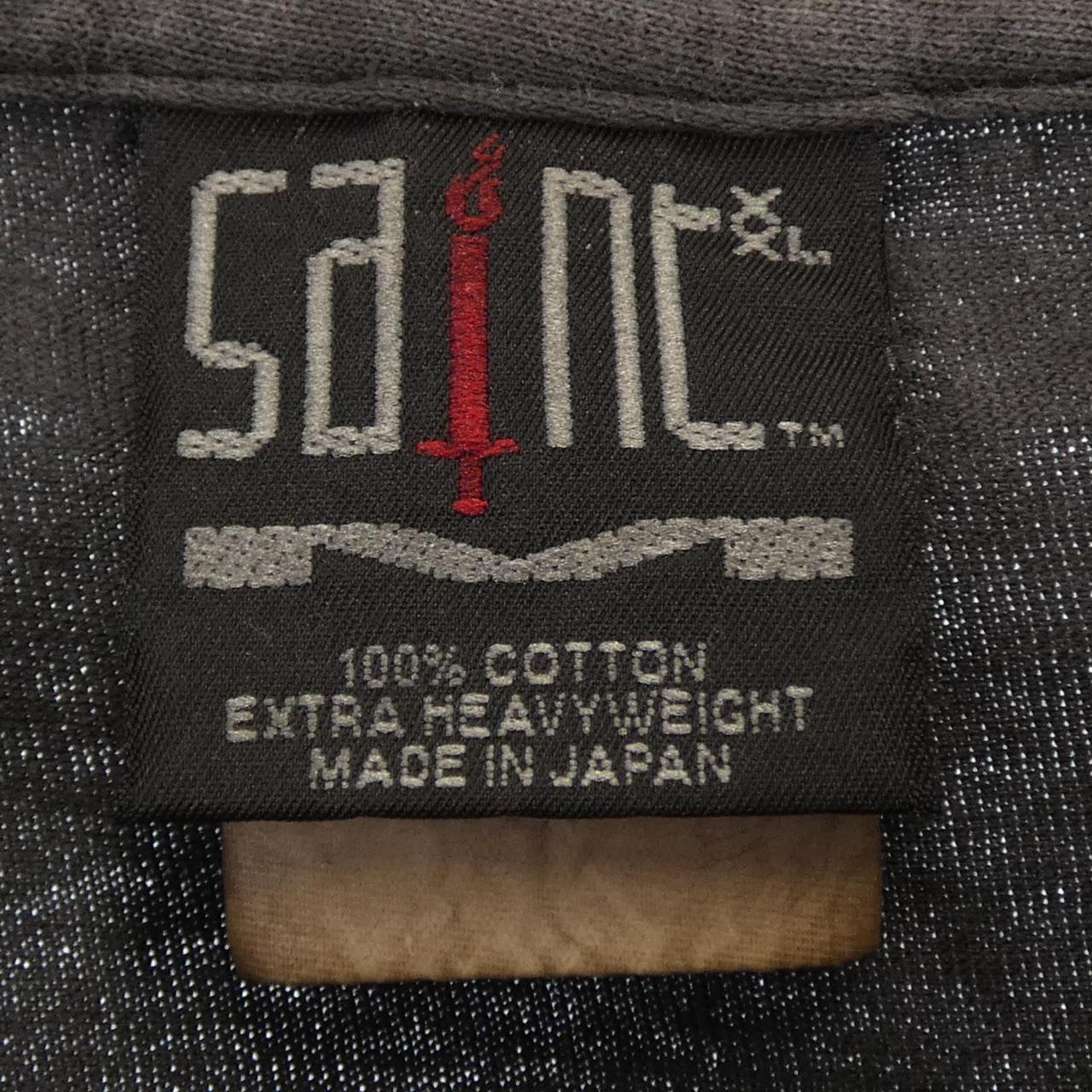 セントマイケル ヴィンテージ加工コットンTシャツ