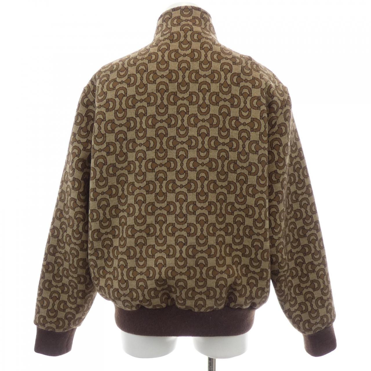 グッチ ホースビット ジャカード ウール ジャケット