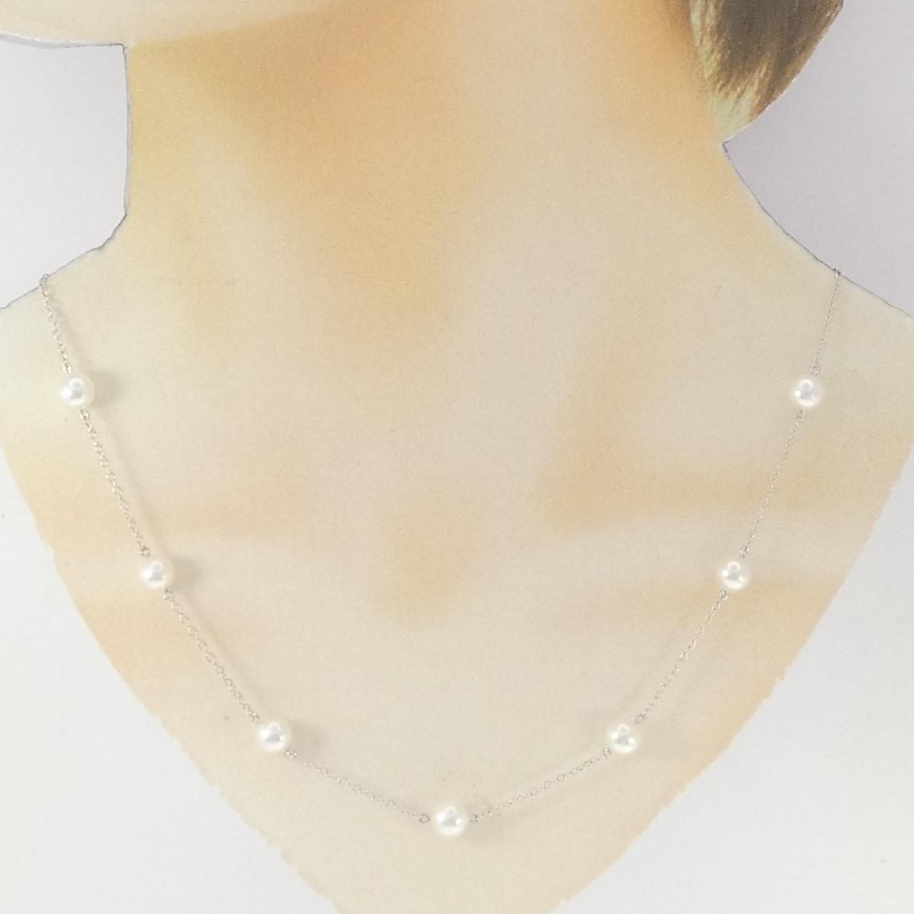 ミキモト アコヤパール Au750 ネックレス