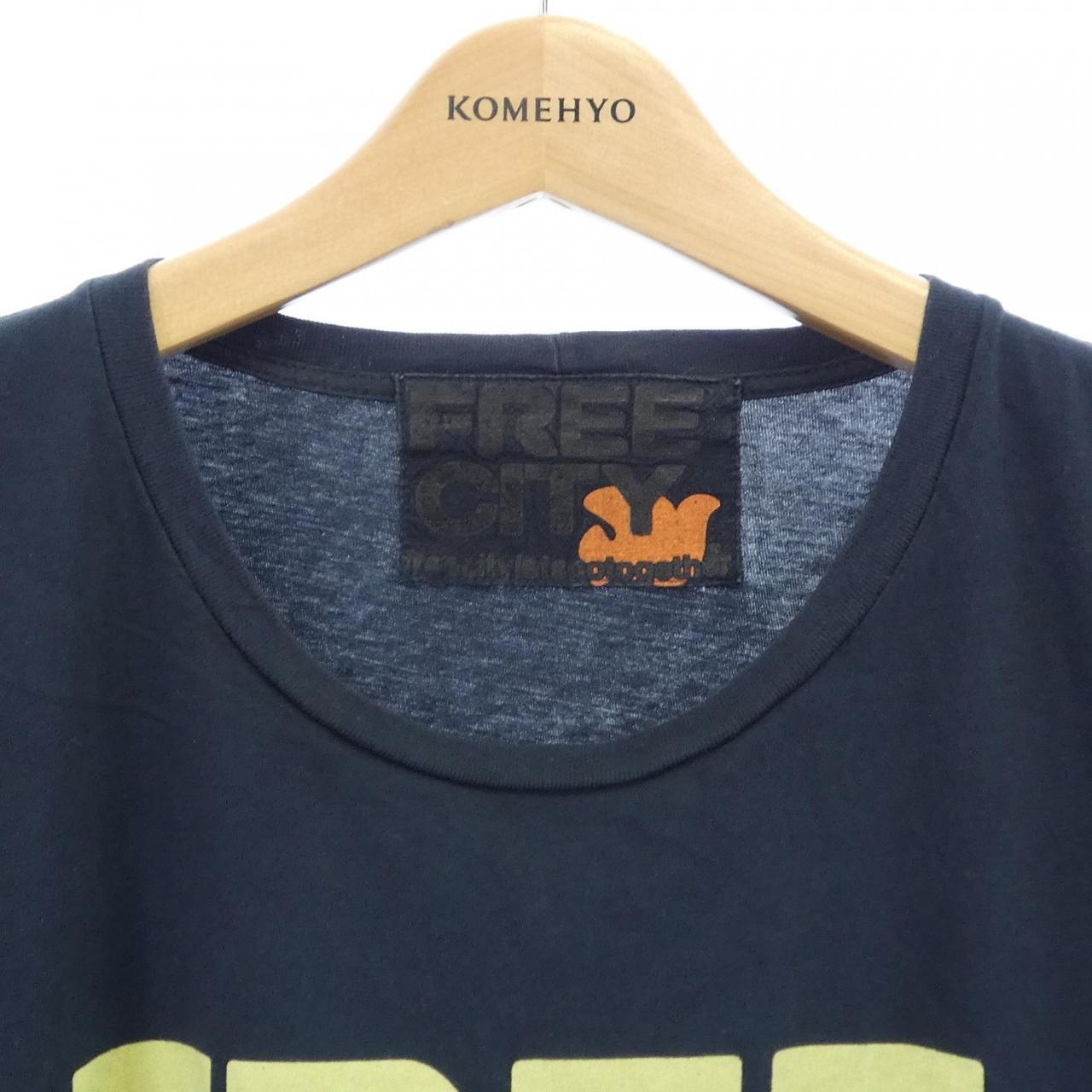 フリーシティ コットンTシャツ