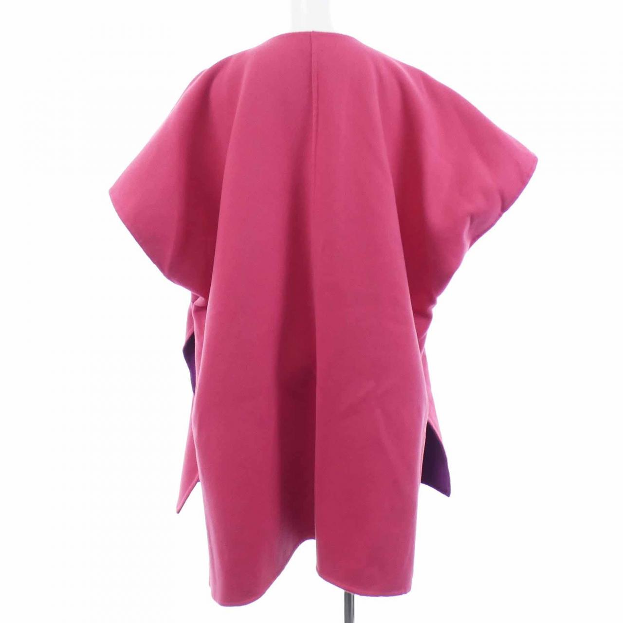 エルメス ダブルフェイス カシミヤ ケープ