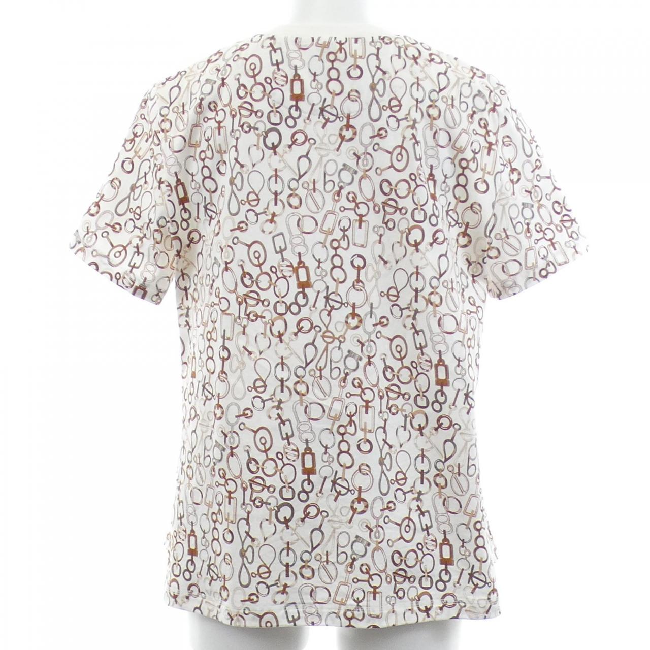 エルメス DO RE BOUCLES コットンTシャツ