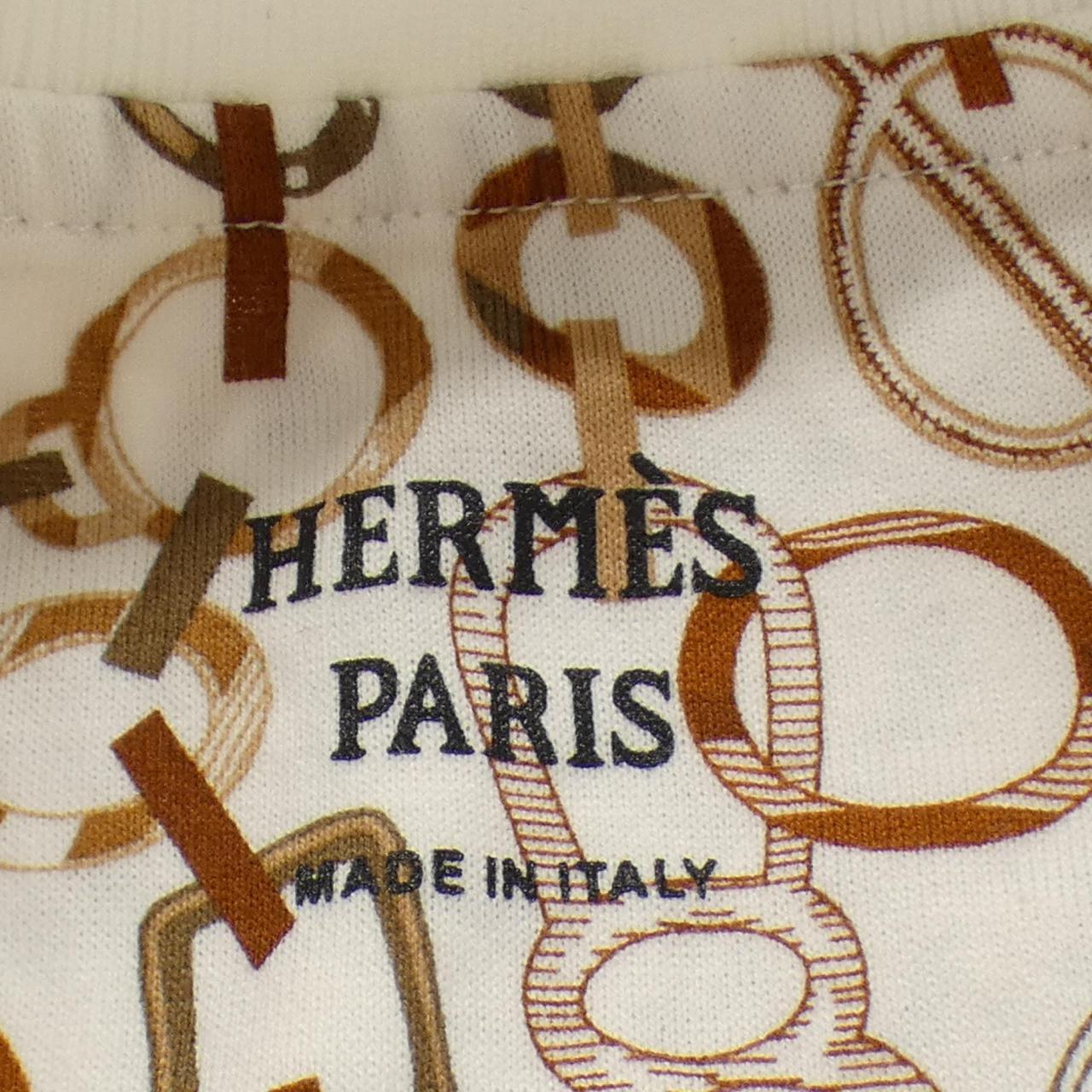 エルメス DO RE BOUCLES コットンTシャツ