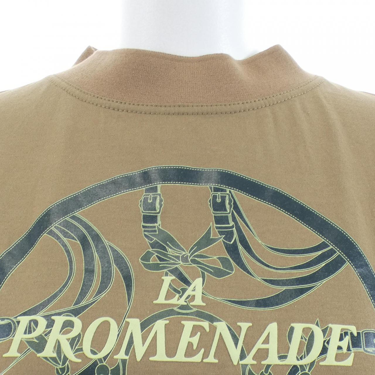 エルメス LA PROMENADE DU MATIN コットンTシャツ