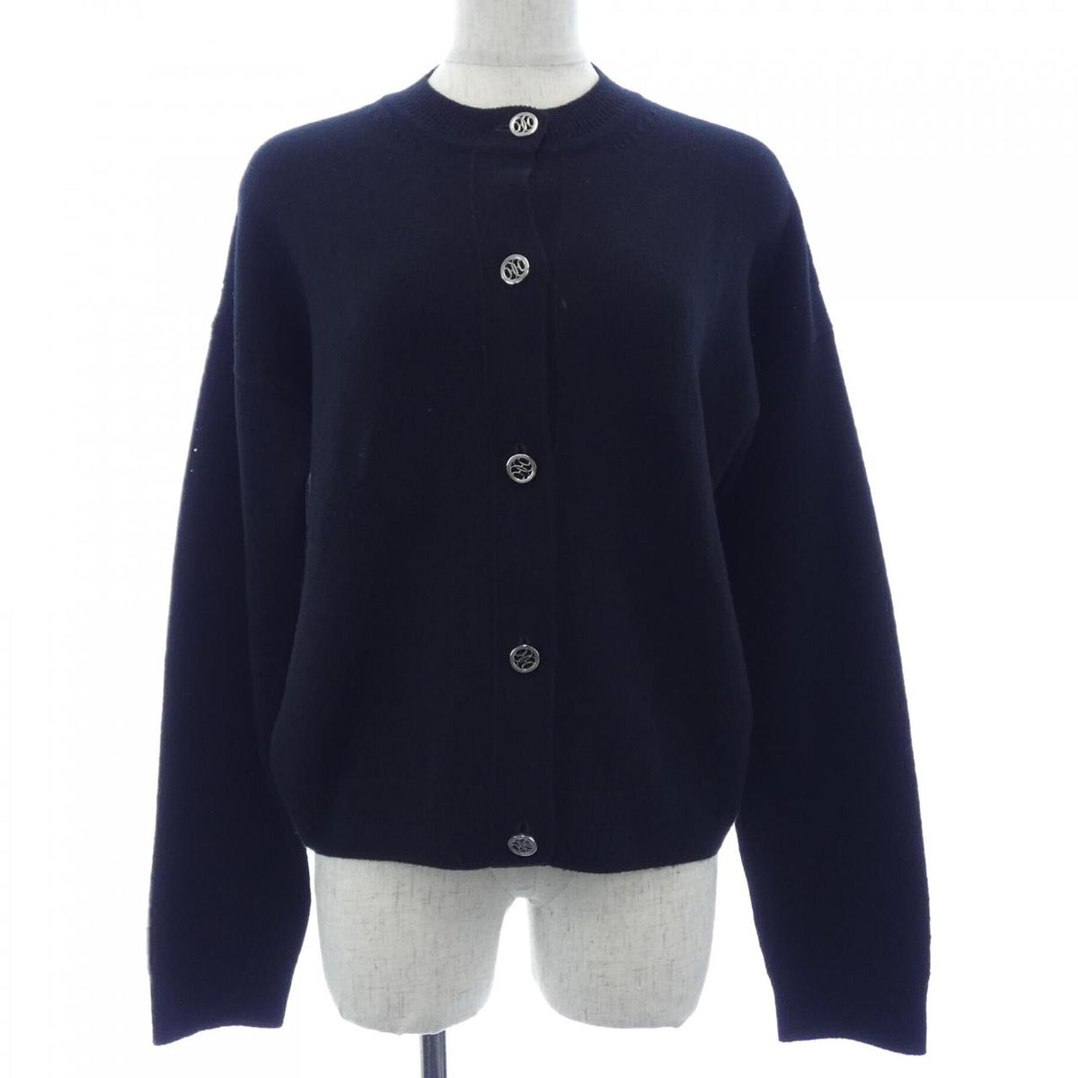 エルメス Hリフト カシミヤカーディガン